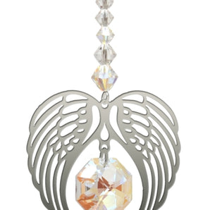 Birthstone Angel Wing - Aurora Boreal