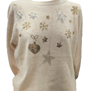 Christmas Jumper - Snowflake Pattern