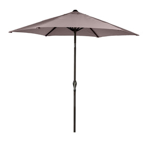 Soleil 2.7M Crank & Tilt Parasol - Taupe