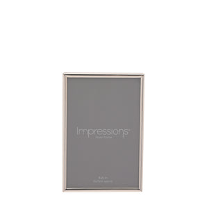 Silverplated Photo Frame Oblong Thin - 4"X 6"