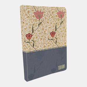 Pocket Notebook - William Morris - Cream & Blue