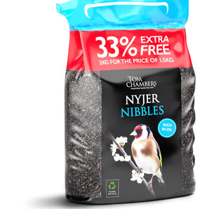 Nyjer Nibbles 1.5kg + 33% Extra Free