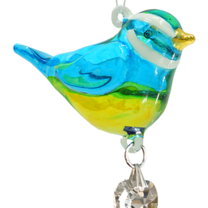 Fantasy Glass - Pretty Little Bird - Blue Tit