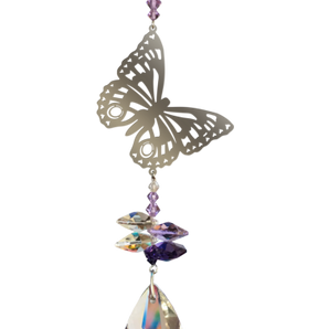 Crystal Fantasy - Butterfly - Purple Emperor