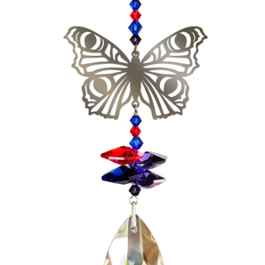 Crystal Fantasy - Butterfly - Peacock