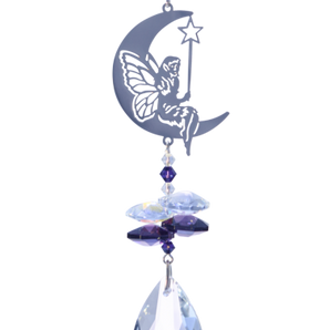 Crystal Fantasy - Fairy with Wand - Purple