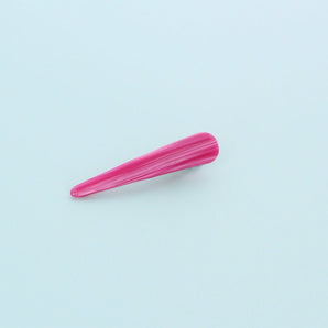 Barley Sugar Tapered Hair Clip - Pink