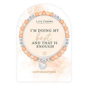 Affirmation Bracelet - 'I Am Doing My Best'