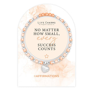 Affirmation Bracelet - 'Every Success Counts'