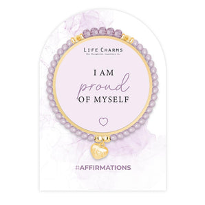 Affirmation Bracelet - 'I am Proud of Myself'