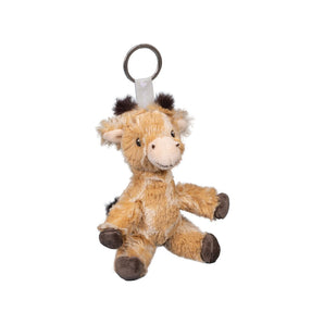 'Camilla' Giraffe Plush Character Keyring