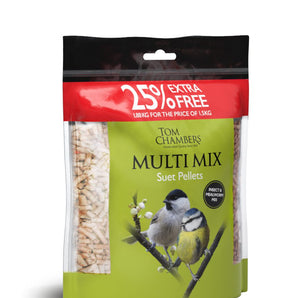 Multi Mix Suet Pellets 1.5kg +25% FREE