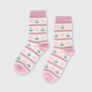 Primrose Socks - Pink