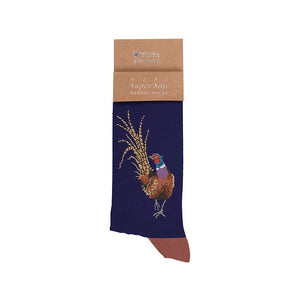 'Ready For My Close Up' Pheasant Men's Socks