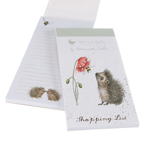 'Busy As A Bee' Hedgehog Magnetic Shopping Pad